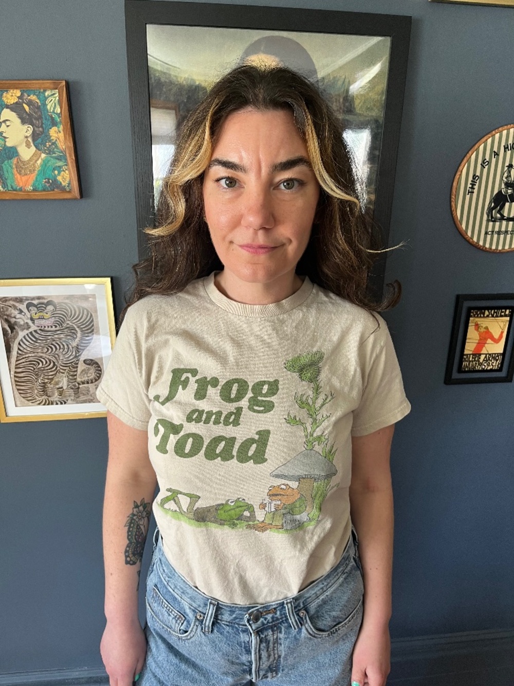 Frog and Toad tee